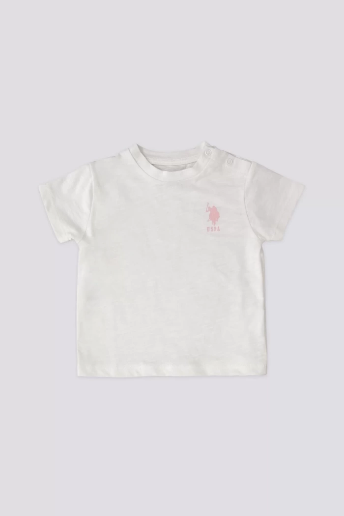 KIZ BEBEK KISA KOL T-SHIRT İKİLİ TAKIM