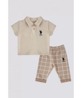 ERKEK BEBEK 2LI KISA KOL T-SHIRT TAKIM