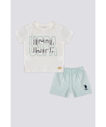 ERKEK BEBEK 2LI KISA KOL T-SHIRT TAKIM