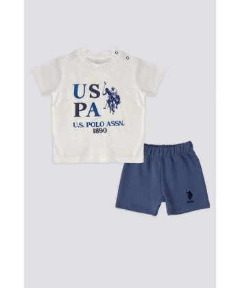 ERKEK BEBEK 2LI KISA KOL T-SHIRT TAKIM