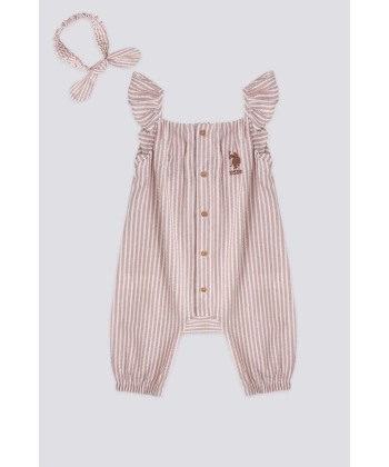 KIZ BEBEK SALOPET 2LI TAKIM