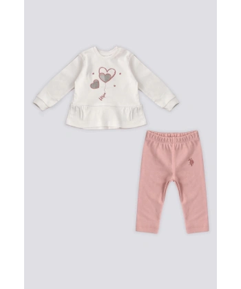 KIZ BEBEK UZUN KOL 2Lİ TAKIM