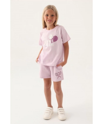 KIZ ÇOCUK ŞORT TAKIM