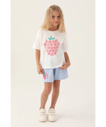 KIZ ÇOCUK ŞORT TAKIM