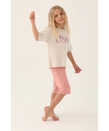 KIZ GARSON KAPRİ TAKIM