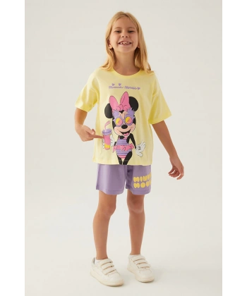 MINNIE MOUSE KIZ ÇOCUK ŞORT TAKIM