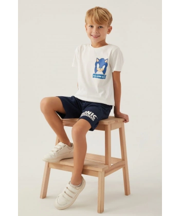 MODERN SONIC ERKEK ÇOCUK BERMUDA TAKIM