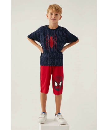 SPIDER-MAN ERKEK ÇOCUK KAPRİ TAKIM