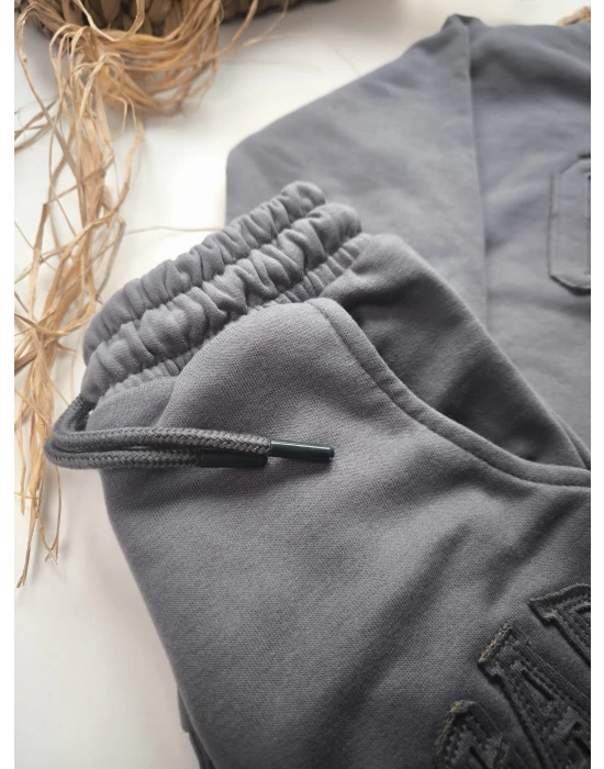 3 İplik Şardonsuz Unisex Eşofman Takımı
