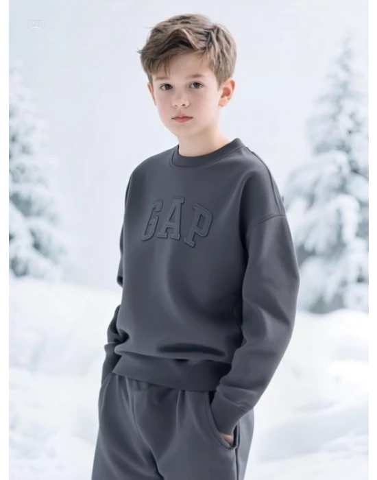 3 İplik Şardonsuz Unisex Eşofman Takımı