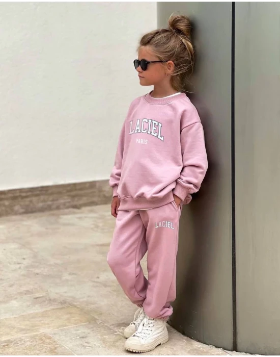 Laciel Paris Pembe Eşofman Takım
