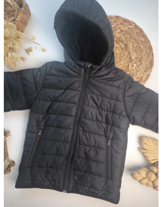 Su Tutmayan Polar Astar Mikrofiber Dolgulu Lüks Çocuk Mont