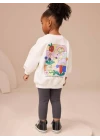 Taytlı Takım - Sweatshirt-Tayt Kız Çocuk Takım