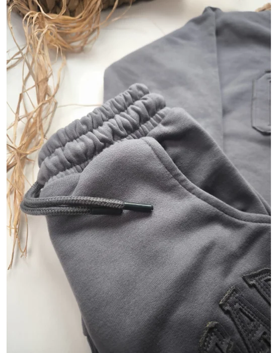 3 İplik Şardonsuz Unisex Eşofman Takımı