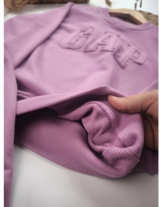 3 İplik Şardonsuz Unisex Pembe Eşofman Takımı