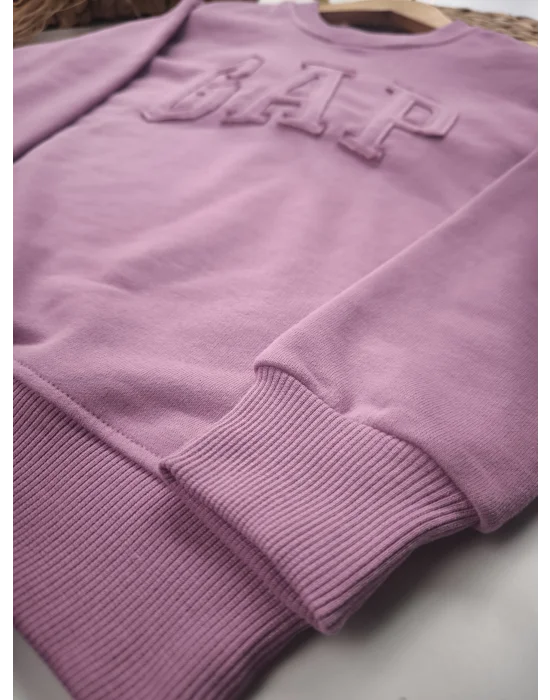 3 İplik Şardonsuz Unisex Pembe Eşofman Takımı