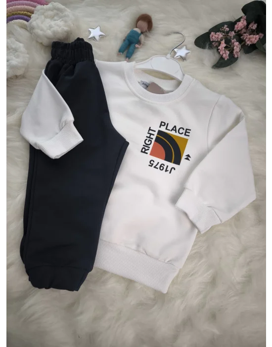 Baskılı Erkek Eşofman Takımı