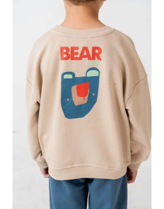 Bear Detaylı Eşofman Takım