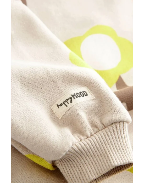 Çiçek Desenli Taytlı Takım