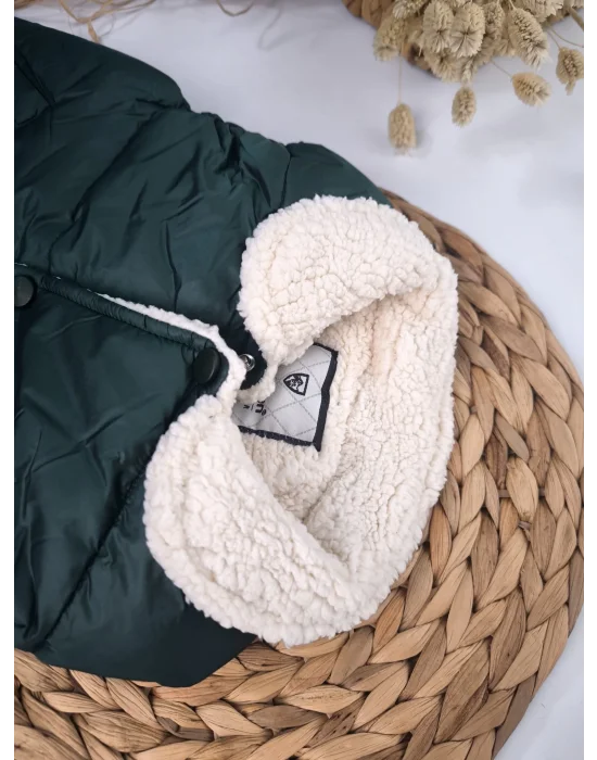 Lüks Kalite Pamuk ve Mikrofiber Dolgulu Özel Dikim Çocuk Yelek