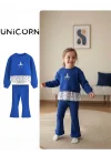 Gömlek Detaylı Sweatshirt ve İspanyol Paça Tayt