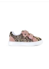 Kız Çocuk Leopar Desenli Trio Spor Sneaker Ayakkabı