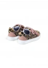 Kız Çocuk Leopar Desenli Trio Spor Sneaker Ayakkabı