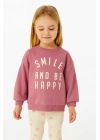 Laciel Paris Smile Baskılı Taytlı Takım