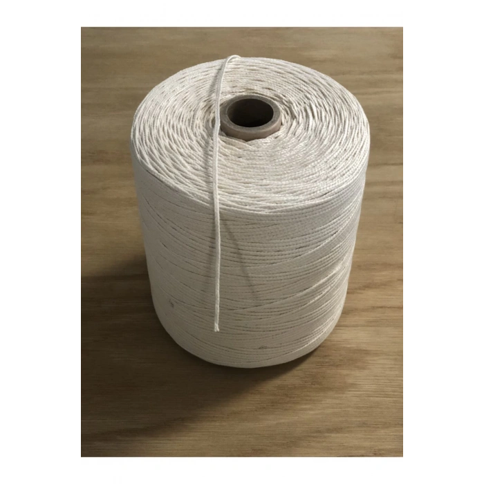 %100 Pamuk Örgü Mum Fitili (mum Ipi) 14 Numara - 20 Metre