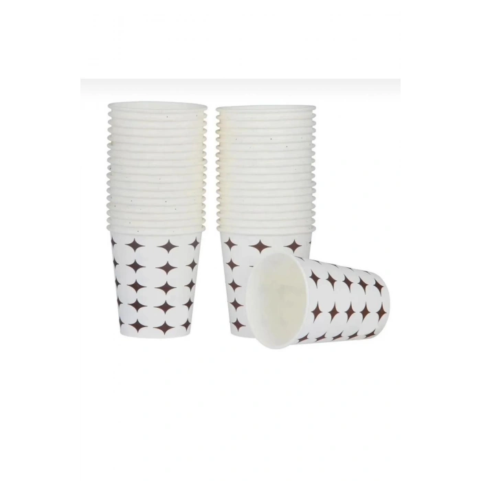 **karton Bardak 50 Li 6,5 Oz Elli Adet Sızdırmax Bardak***
