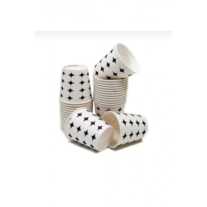 **karton Bardak 50 Li 6,5 Oz Elli Adet Sızdırmax Bardak***