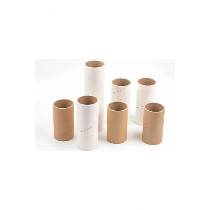10 Adet Karton Masura Silindir Kutu Postüp Rulo Kargo Tüpü Korumalık Koli 20 Cm Uzunluk 8Cm Çap