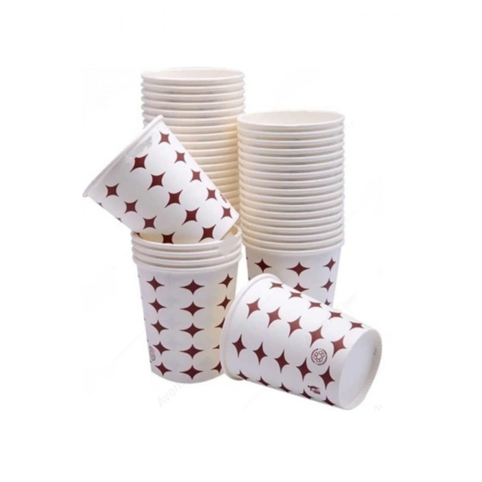 100 Adet 7 Oz Karton Bardak