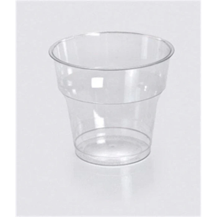 1000 ADET Şeffaf Kristal Bardak Ekstra Sert Plastik Mika Bardak 180 Cc