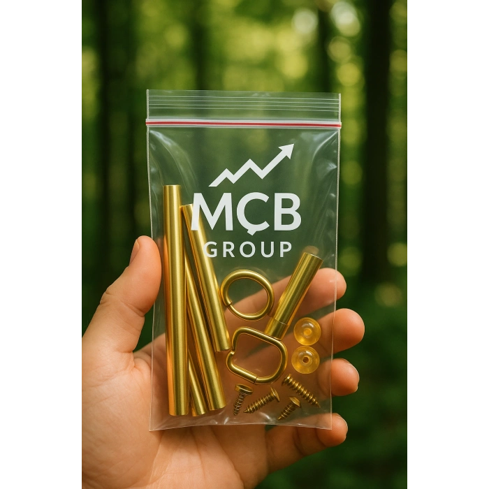 1000 ADET Bantlı Jelatin 8x15 Cm Yapışkanlı Poşet Naylon Torba