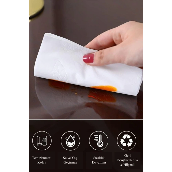 1.4 Mm Net Kalınlık Şeffaf Kalın PVC Masa Koruyucu Mika Masa Örtüsü