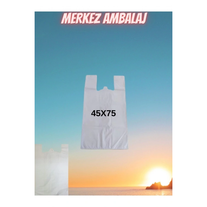 15 Adet 45x75 Ultra Kalın Kokusuz Et Taşıma Poşeti Kurban Poşeti (40-50 Kg Taşır)