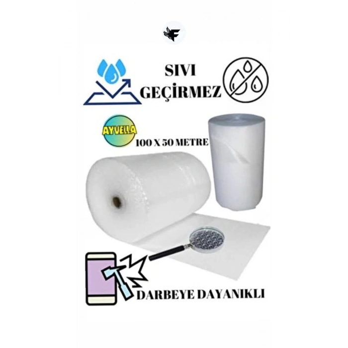 1.kalite Balonlu Naylon Patpat 100cm X 50 Metre