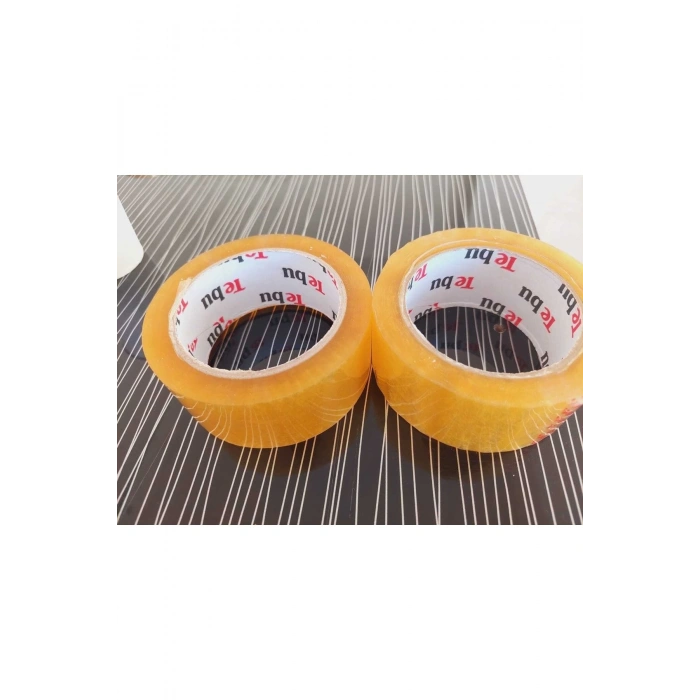 1.sınıf Kaliteli Net 100 Metre Tebu Koli Bandı 2 Adet