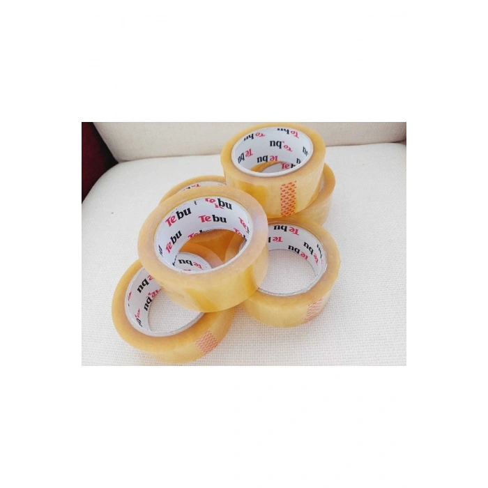 1.sınıf Kaliteli Net 100 Metre Tebu Koli Bandı 6 Adet