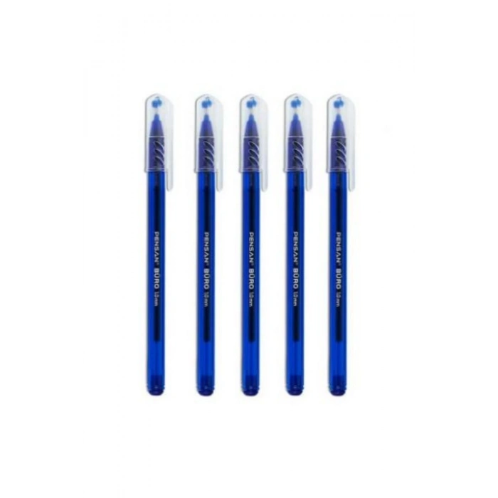 20 Adet Pensan 2270 Büro 1.0 mm Mavi Tükenmez Kalem BallPoint