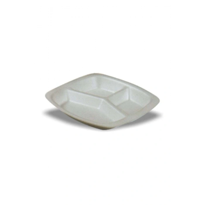 3 Gözlü Köpük Tabak 200lü