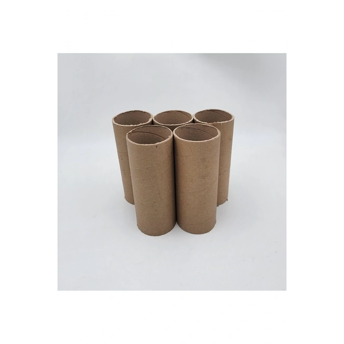 5 Adet Karton Masura Silindir Kutu Postüp Rulo Kargo Tüpü Korumalık Kutu 20 Cm Uzunluk 8Cm Çap