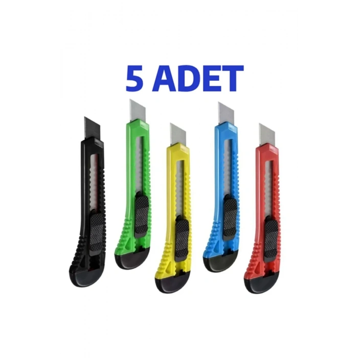 5 Adet Maket Bıçağı Büyük Boy Falçata