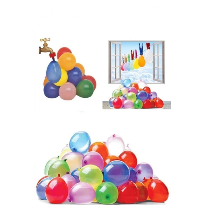 500lü Karışık Renk Su Balonu