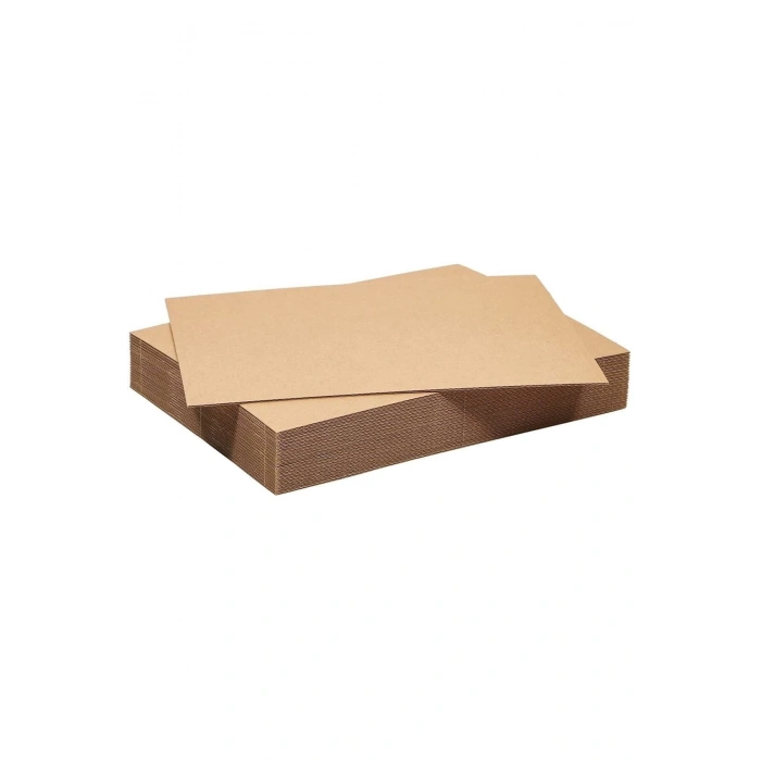 50x70 Cm Ince (3MM) Oluklu Mukavva Karton 100 Adet