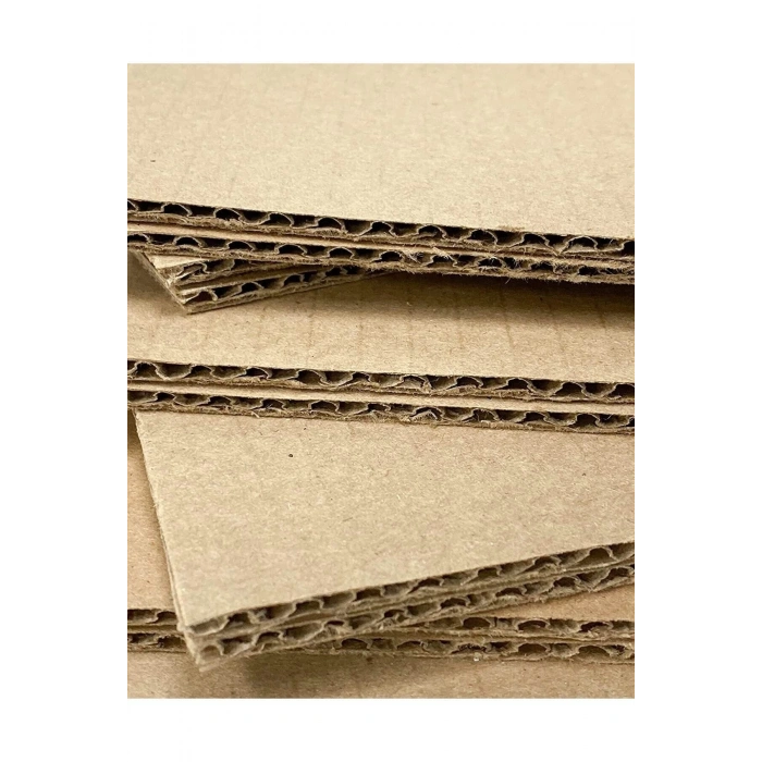 50x70 Cm Ince (3MM) Oluklu Mukavva Karton 100 Adet
