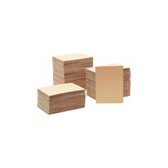 50x70cm 36adet 3mm Oluklu Mukavva Karton - Puzzle Kartonu - Proje Kartonu - Tuval Kartonu
