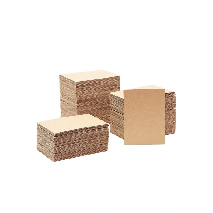 50x70cm 3mm Oluklu Mukavva Karton 9lu Paket - Puzzle Kartonu - Proje Kartonu - Tuval Kartonu