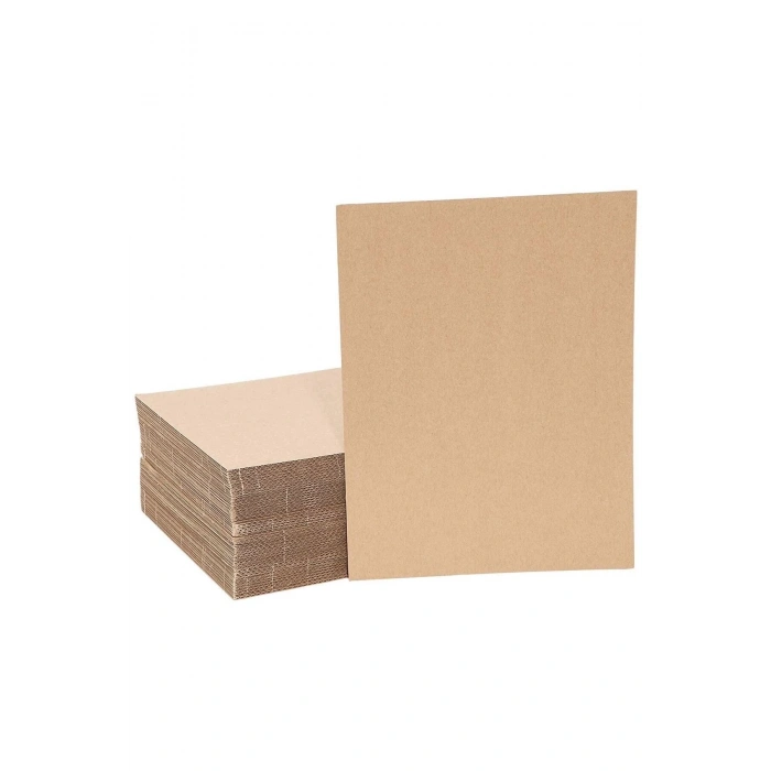 50x70cm 5adet 3mm Oluklu Mukavva Karton - Puzzle Kartonu - Proje Kartonu - Tuval Kartonu